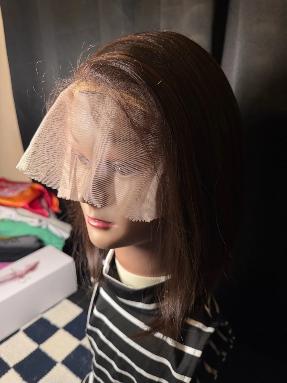 Kome Lace Front Wig - Chestnut Brown